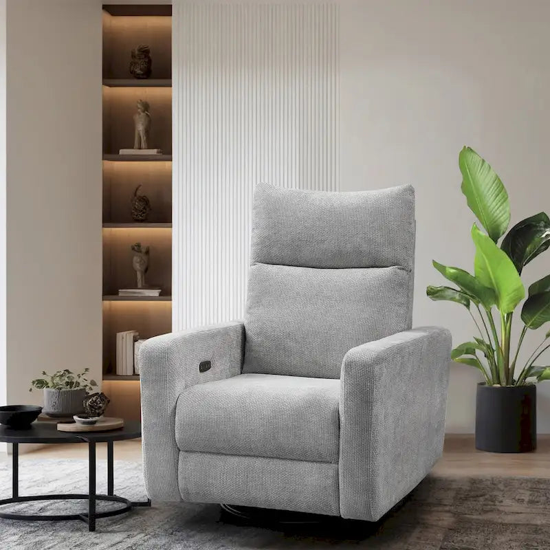 Fauteuil inclinable pivotant électrique Olmas 33,5 W avec chargeur USB-5