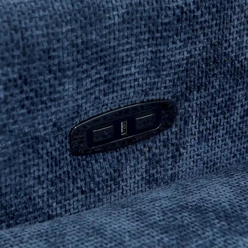 Fauteuil inclinable pivotant électrique Olmas 33,5 W avec chargeur USB-25