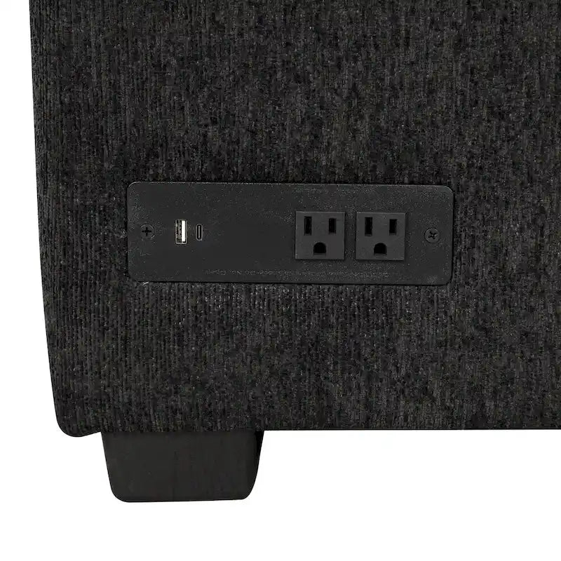 Canapé d'angle MERAX convertible en lit avec méridienne de rangement-25