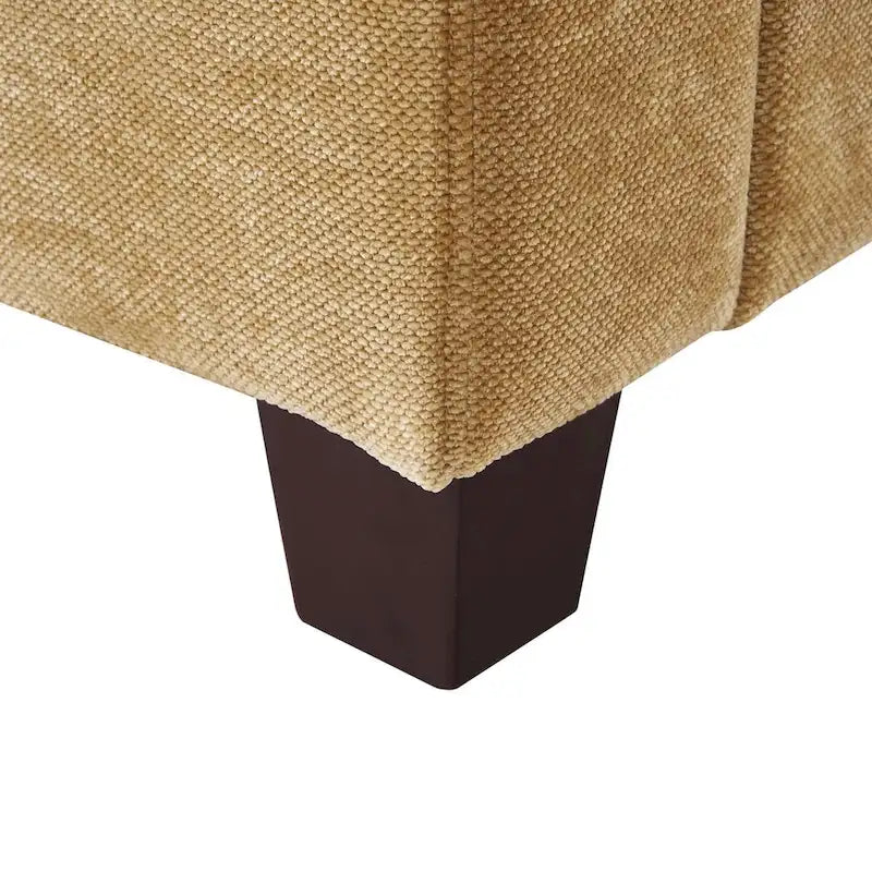 Canapé 3 places LUE BONA 81 en velours côtelé moderne, canapé rectangulaire en polyester pour salon - 81 cm (L) x 33 cm (P) x 26 cm (H)-36