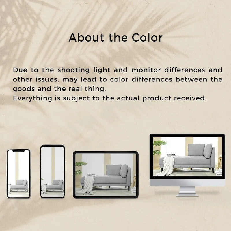 Canapé d'angle en lin 65, méridienne d'intérieur capitonnée, canapé-lit, canapé-lit en bois massif pour chambre ou salon-18