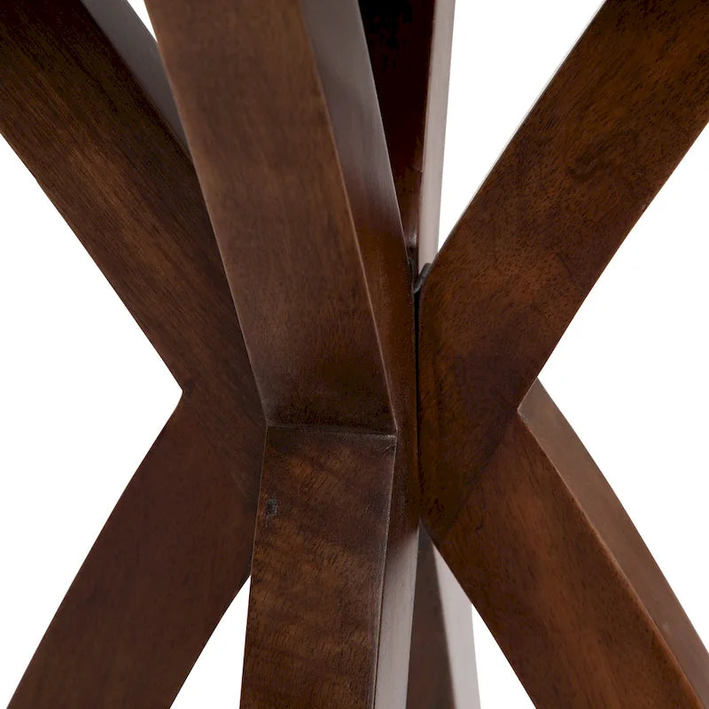 Table d'appoint ronde en bois Kate et Laurel Soleyn-24