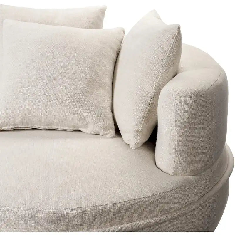 Fauteuil lounge rond Jarrett, moderne et contemporain-8