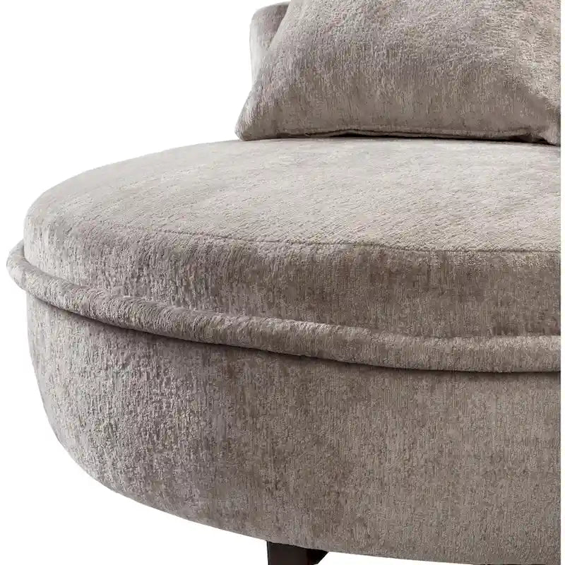 Fauteuil lounge rond Jarrett, moderne et contemporain-15