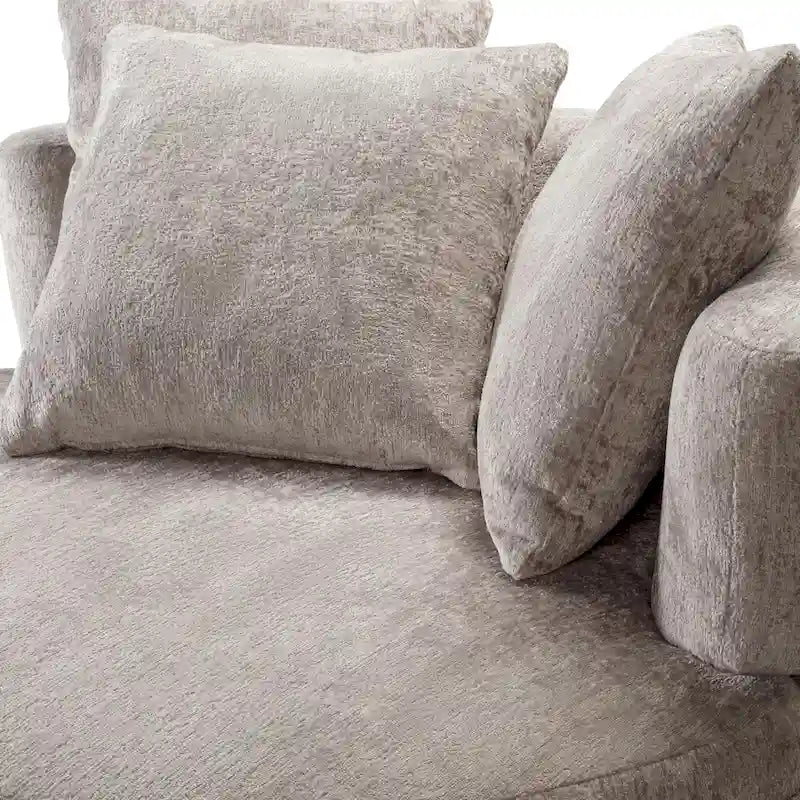 Fauteuil lounge rond Jarrett, moderne et contemporain-19