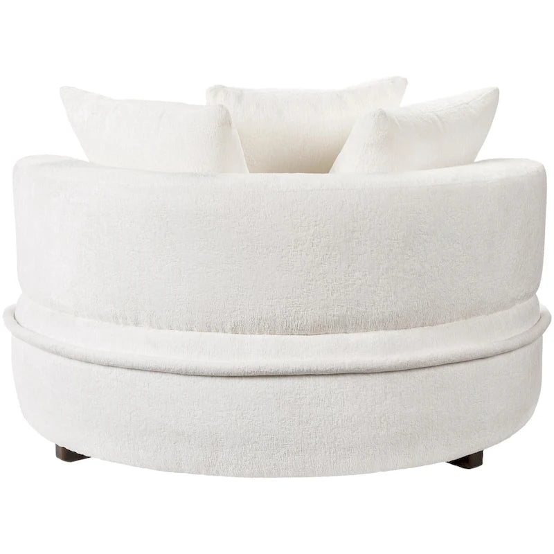 Fauteuil lounge rond Jarrett, moderne et contemporain-21