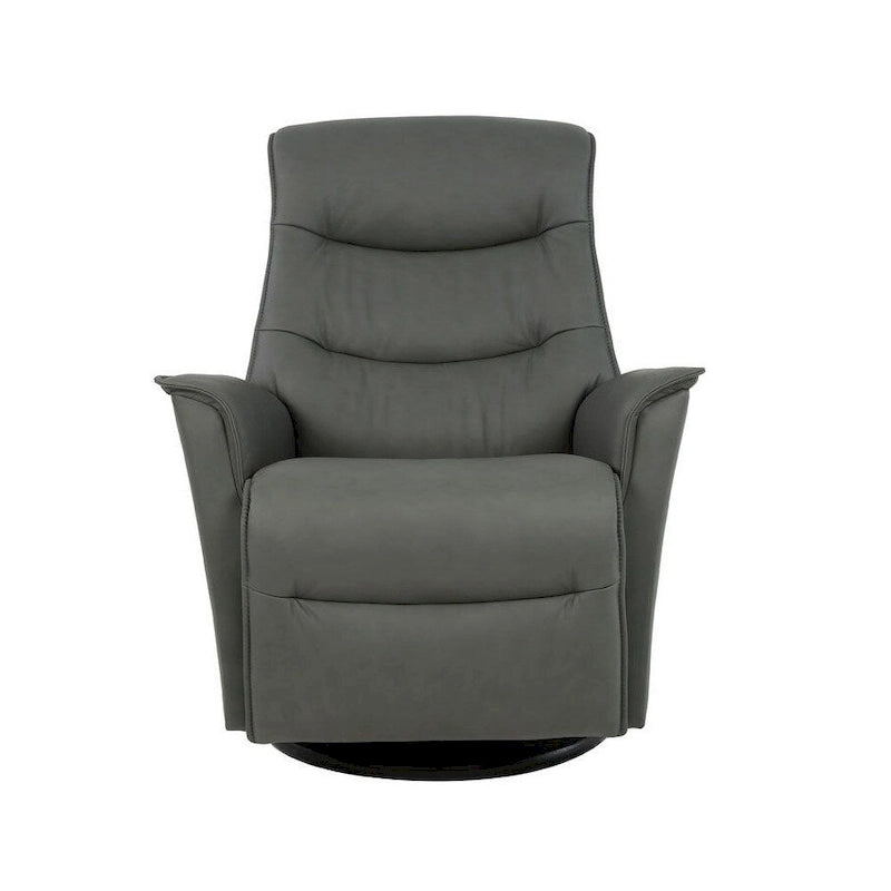 Fauteuil inclinable suspendu en cuir Fjords Dallas-13
