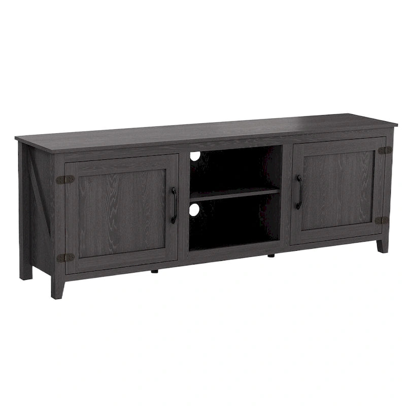 TV Stand Storage Media Console Entertainment Center With Two Doors