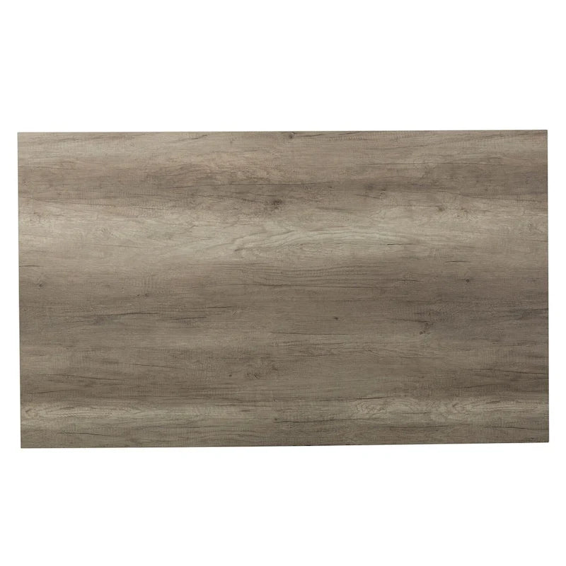 Table rectangulaire à pieds en grès Sun Valley de The Gray Barn - Marron-5