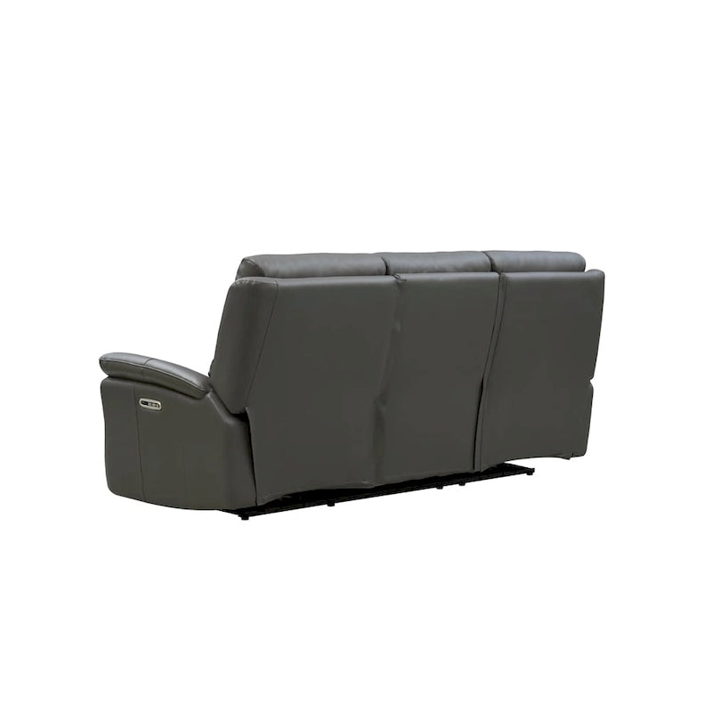 Canapé en cuir pleine fleur Hydeline Erindale Zero Gravity avec inclinaison électrique et appui-tête-5