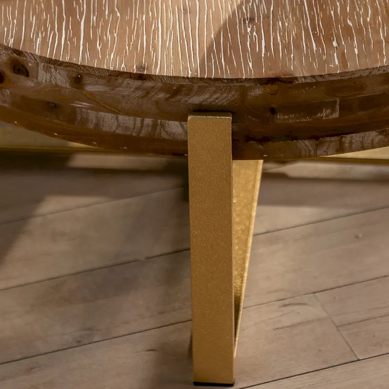 Table basse ronde rétro-moderne 31,29-26