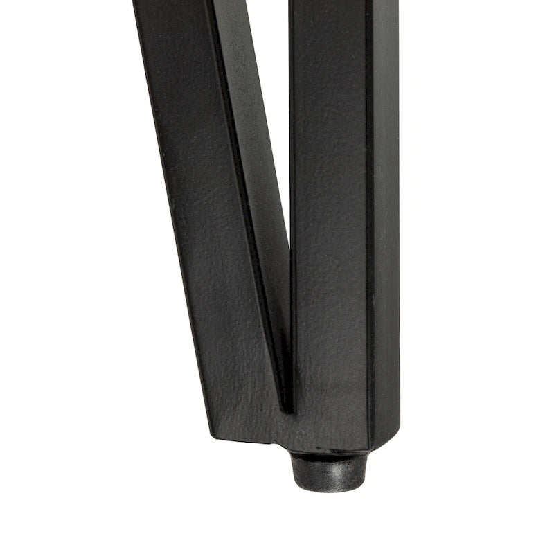 Table basse d'appoint en bois avec pieds en épingle à cheveux en métal-6