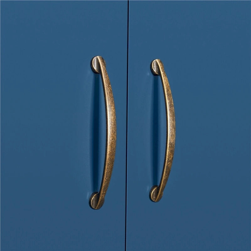 Organisateur de salle de bain Yaheetech à 2 étagères, à placer au-dessus des toilettes, avec double porte-15