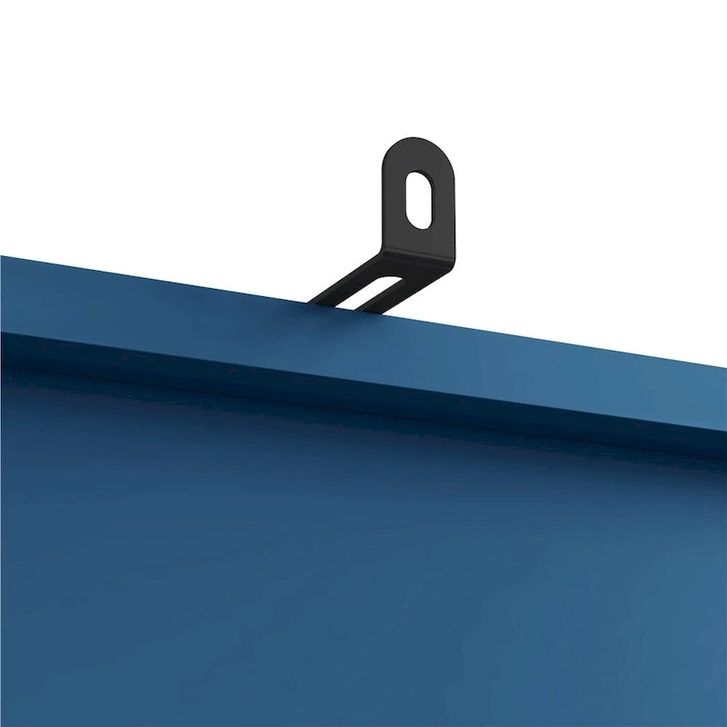 Organisateur de salle de bain Yaheetech à 2 étagères, à placer au-dessus des toilettes, avec double porte-16