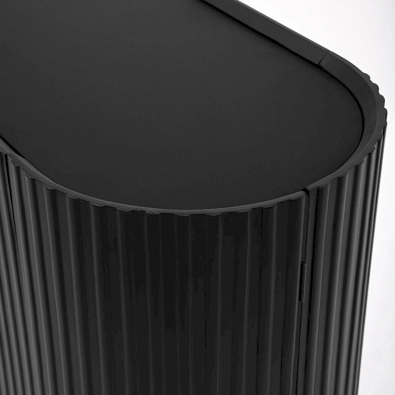 Buffet en MDF de haute qualité de 47,80 pouces avec étagères réglables - 47,80 x 16,50-26