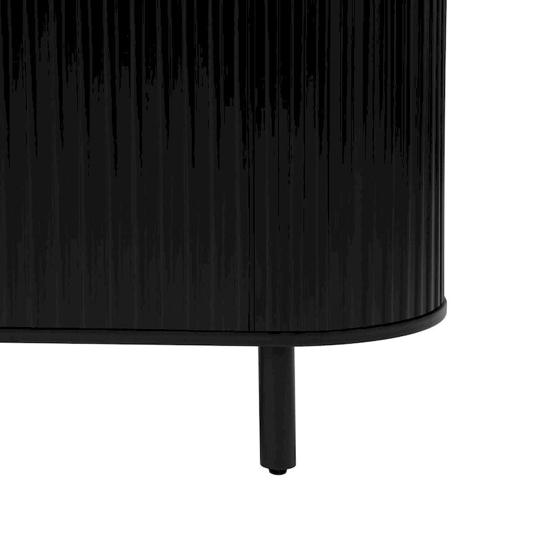 Buffet en MDF de haute qualité de 47,80 pouces avec étagères réglables - 47,80 x 16,50-30